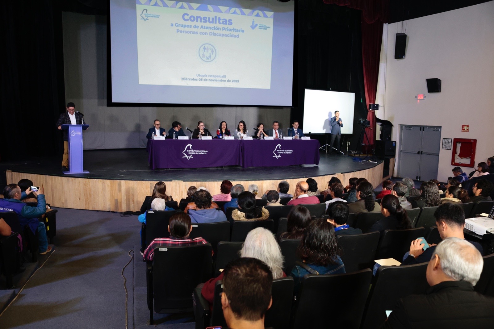 Realiza IECM segundo foro informativo y consultivo de acciones afirmativas para personas con discapacidad