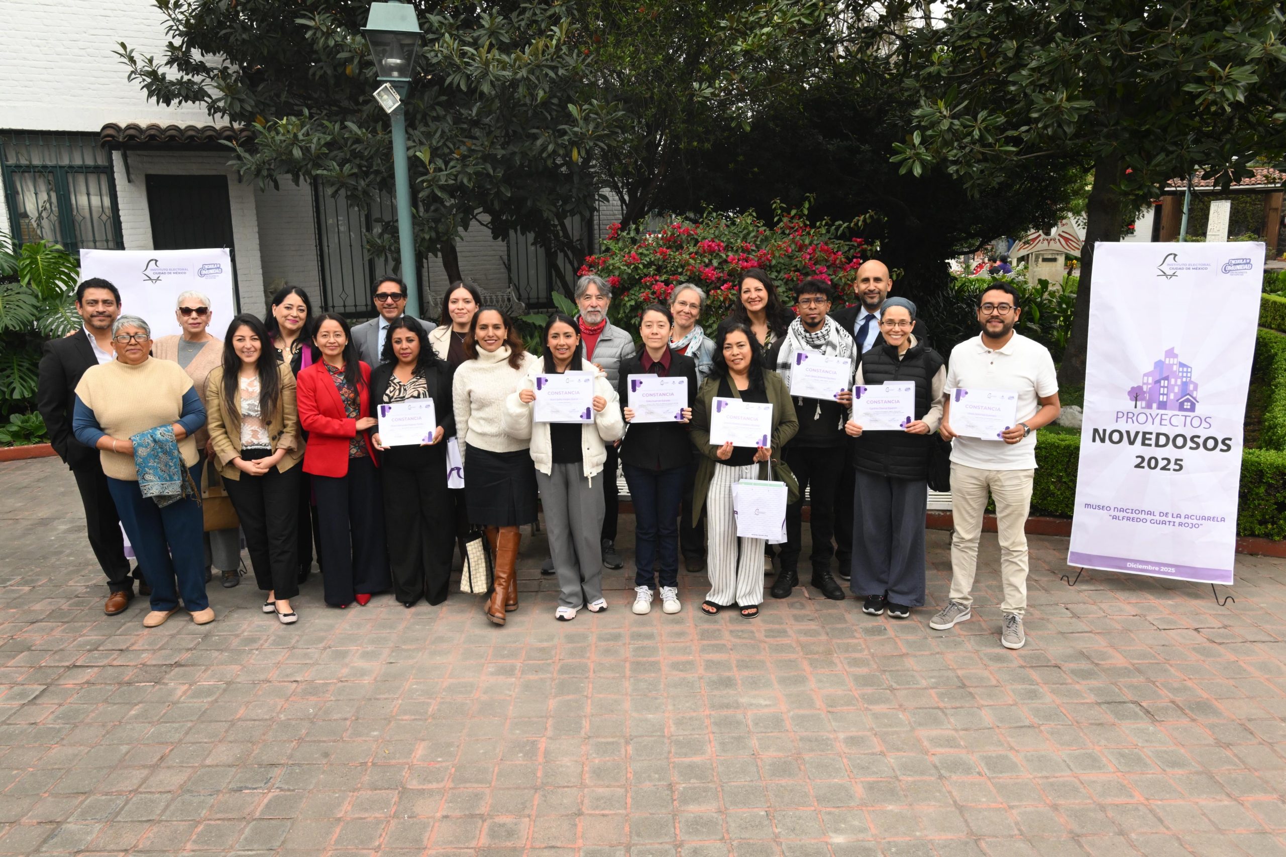 Premia IECM 10 proyectos novedosos del Presupuesto Participativo 2025