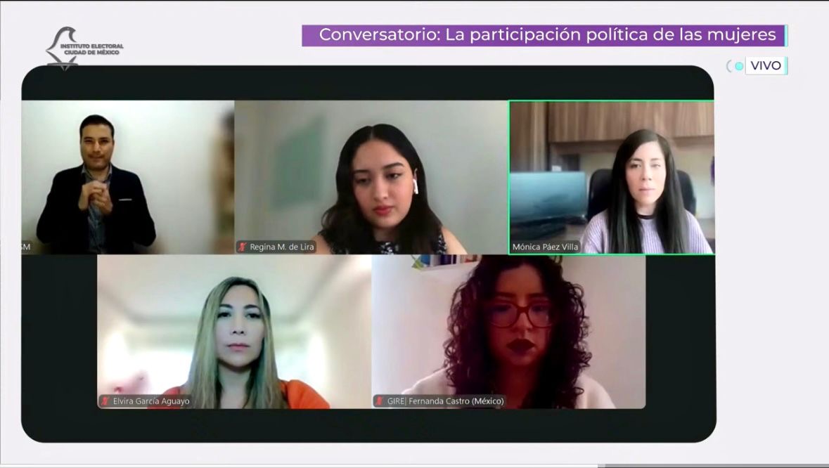 Impulsa IECM la participación política de las mujeres, a través de espacios de reflexión