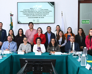 Prevé IECM presupuesto austero para 2026