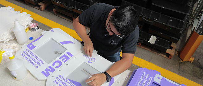 Aprueba IECM modelos de materiales electivos y consultivos para Elecci&oacute;n de COPACO 2026 y Consulta de Presupuesto Participativo 2026 y 2027