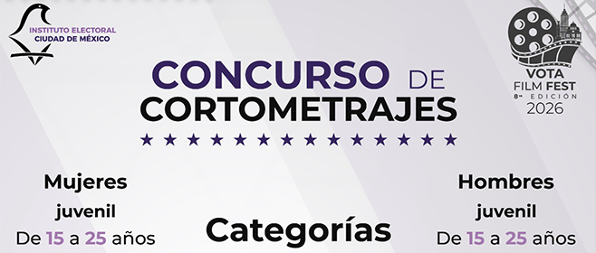 Publica IECM Convocatoria para participar en la 8&ordf; edici&oacute;n del Vota Film Fest