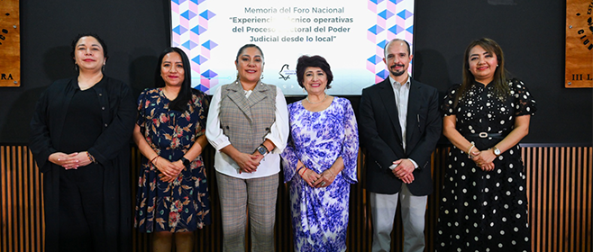 Presenta IECM Memoria sobre experiencias de la  Elección Judicial en 19 entidades federativas