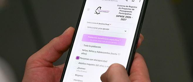 Garantiza IECM el derecho de las personas en estado de postración y sus cuidadoras primarias a registrar proyectos de Presupuesto Participativo