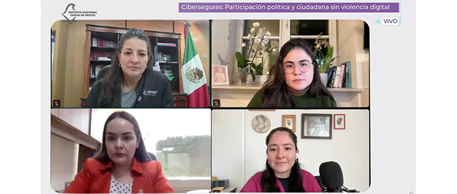 Promueve IECM herramientas de autocuidado digital  para una participación de mujeres libres de violencia