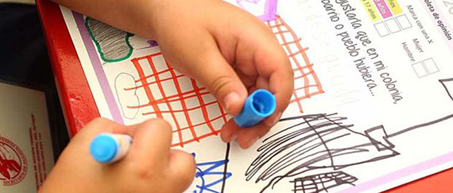 Consulta para niñas, niños y adolescentes