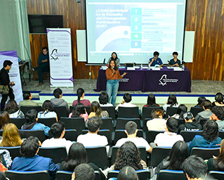 Presupuesto Participativo llega a las aulas de la Preparatoria 6