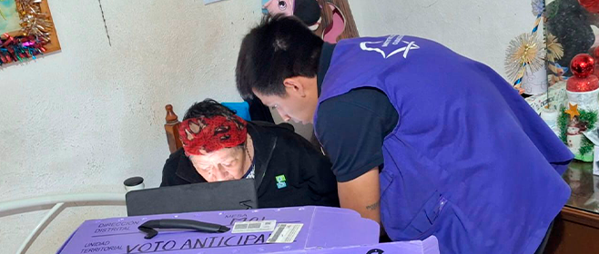 Personas en estado de postración y sus personas cuidadoras primarias pueden registrarse en el SEI y votar por internet en la Consulta de Presupuesto Participativo y en la Elección de las COPACO