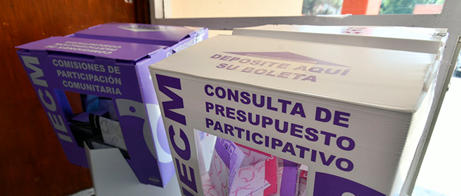 Impulsa IECM participación ciudadana de juventudes en Jornada Anticipada para elección de COPACO y Consulta de Presupuesto Participativo