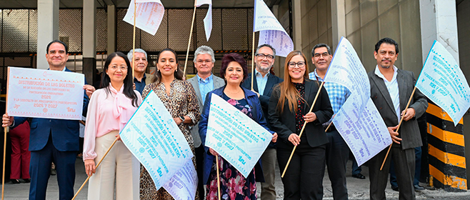 Distribuye IECM boletas para la Elección de COPACO y la Consulta de Presupuesto Participativo