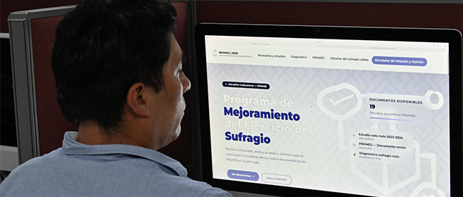 El IECM fomenta la reducción de votos nulos involuntarios mediante acciones de orientación al electorado y actualización a la documentación