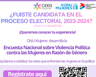 IECM, INE y ONU Mujeres te invitan a sumarte a esta iniciativa ¡Participa!