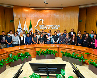 Fomenta IECM cultura democrática entre juventudes universitarias con difusión de mecanismos de participación ciudadana