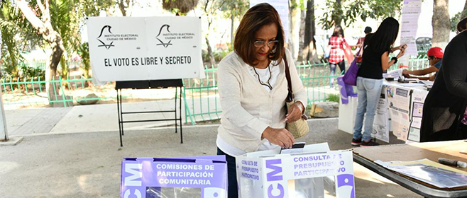 Hoy, jornada presencial para la Elección de COPACO y la Consulta de Presupuesto Participativo