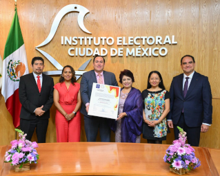 Refrenda IECM certificación nivel oro de la Norma NMX-R-025-SCFI-2015  en Igualdad Laboral y No Discriminación
