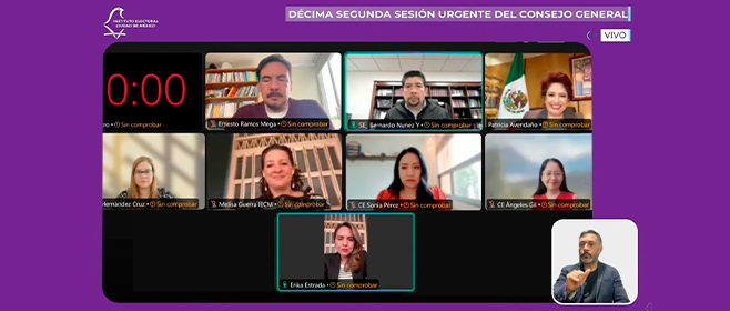 Integra IECM Comité Técnico Especializado y emite lineamientos para procesos de Revocación de Mandato