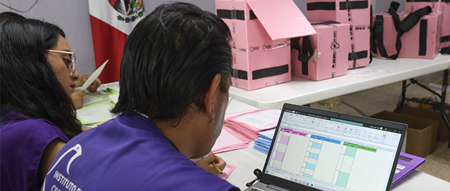 Optimiza IECM tareas operativas asociadas al cómputo de votos y  validación de opiniones en ejercicios de Participación Ciudadana