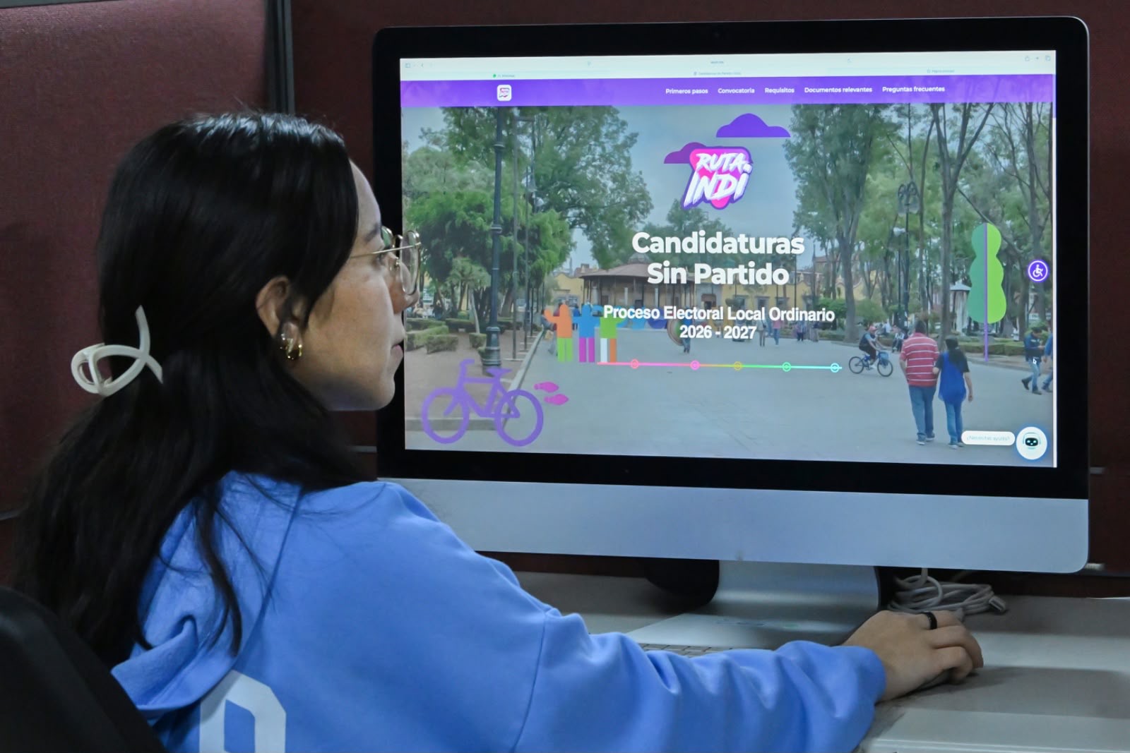 Habilita IECM micrositio para orientar registro de candidaturas sin partido