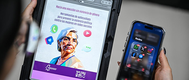 Elabora IECM guía para prevenir la violencia política  contra las mujeres en redes sociales