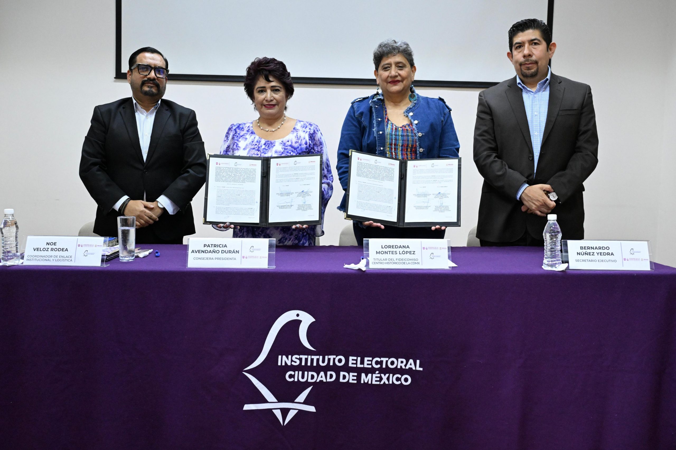 IECM y Fideicomiso del Centro Histórico suscriben convenio para impulsar educación cívica y participación ciudadana
