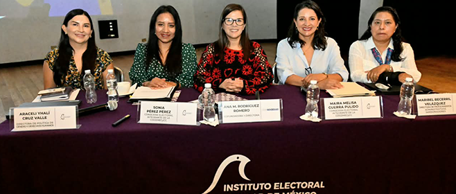 Liderazgo, participación y prevención de violencia, ejes de taller para mujeres integrantes de las COPACO