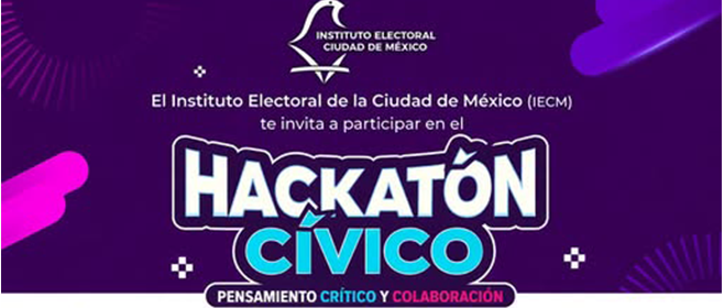 Convocatoria al Hackatón Cívico: pensamiento crítico y colaboración
