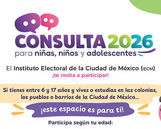 Convocatoria de la Consulta para niñas, niños y adolescentes 2026.