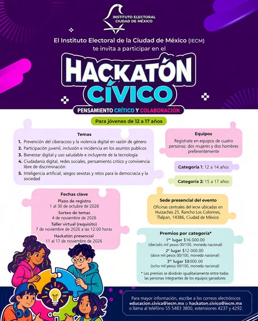 banner al Hackatón Cívico