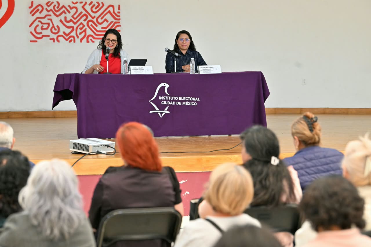 IECM capacita a integrantes de Comisiones de Participación Comunitaria para prevenir y atender violencia política contra las mujeres