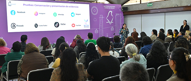 IECM capacita a aspirantes a cargos de elección popular para prevenir Violencia Política contra las Mujeres