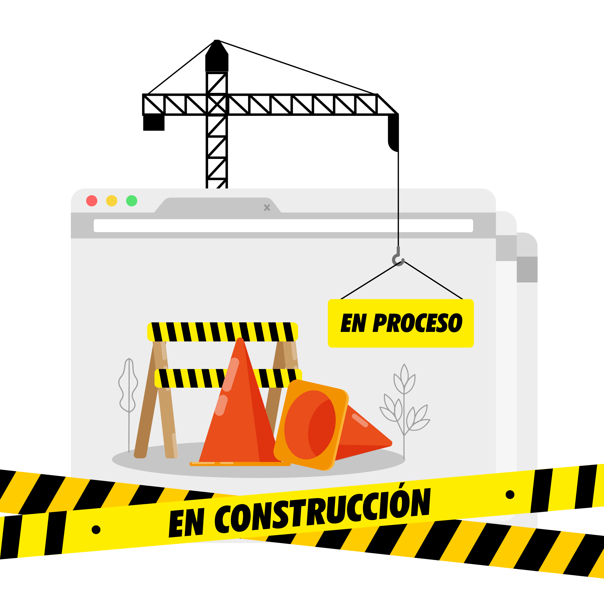 Ilustración trabajo en progreso