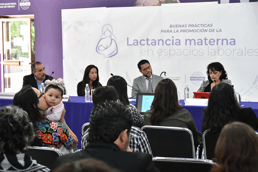 Celebra IECM Tercer Aniversario de su Lactario Institucional