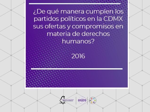 Guía para la atención de la violencia política por razones de género y derechos humanos en la Ciudad de México, noviembre 2018
