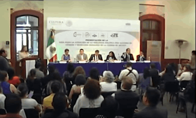Presentación de la Guía para la atención de violencia política por razones de género