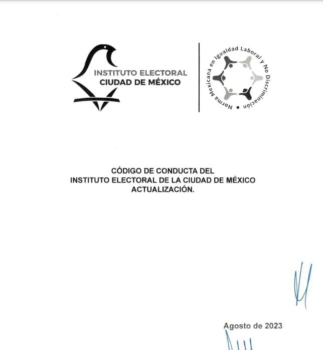 Código de conducta del IECM