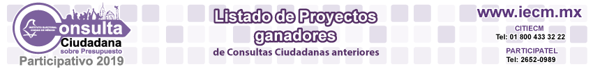 Lista de proyectos